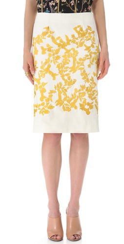 Thakoon Embroidered Skirt at Shopbop.com