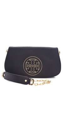 Tory Burch Amanda Logo Clutch