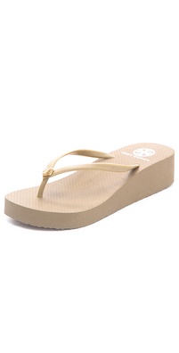 Tory Burch Wedge Thin Flip Flops