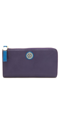 Tory Burch Clay Top Zip Continental Wallet at Shopbop.com