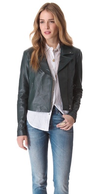VEDA Jewel Leather Jacket