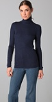 Vince Ribbed Turtleneck Sweater