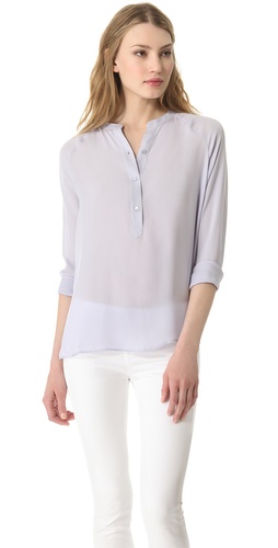 Shop Vince Raglan Sleeve Top and Vince online - Apparel,Womens,Tops,Blouse, online Store