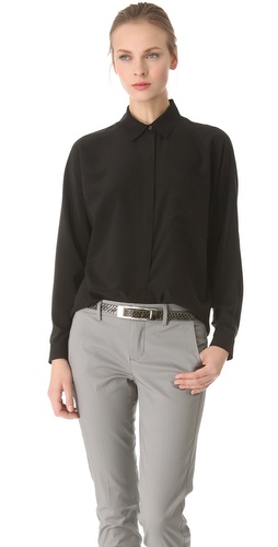 Shop Vince Dolman Blouse and Vince online - Apparel,Womens,Tops,Blouse, online Store