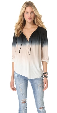 Young Fabulous & Broke Ang Sunset Ombre Top