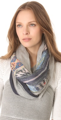 Yigal Azrouel Dress Print Scarf