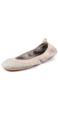 Yosi Samra Elastic Top Line Ballet Flats