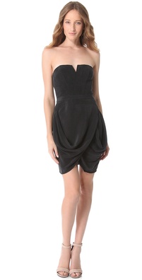 Zimmermann Laced Strapless Dress