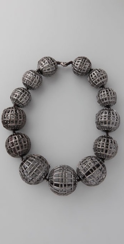 Alexis Bittar Georgian Graduated Ball Nec