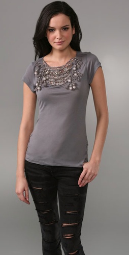 Alice Olivia Embellished Top
