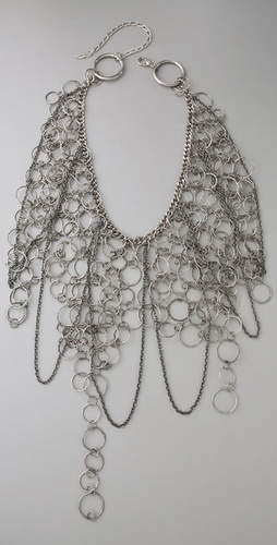 Alice + Olivia Circle Chain Necklace