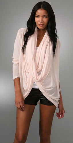 Alice   Olivia Wrap Around Cardigan