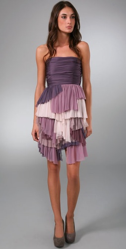 Alice Olivia Colette Bouquet Dress