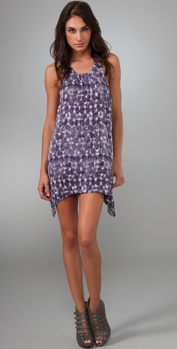 Alice   Olivia Curved Hem Dress