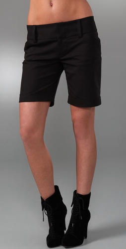 Alice + Olivia Cuffed Bermuda Shorts