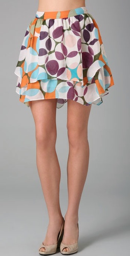 Alice + Olivia Layered Skirt