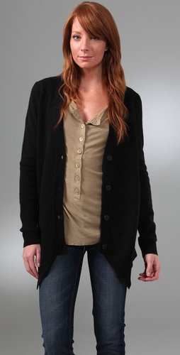 Ami Dans La Rue V Neck Cardigan Ami Dans La Rue V Neck Cardigan