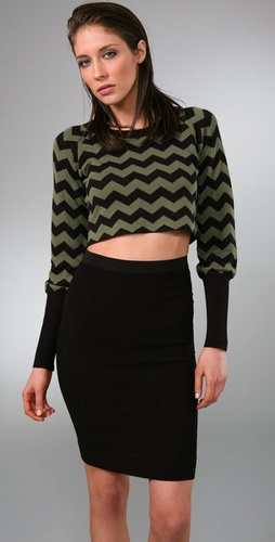 Alice By Temperley Cropped Ripley Sweater