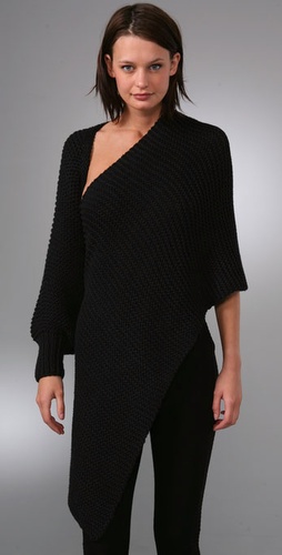 Alexander Wang Chunky Asymmetrical Cardig
