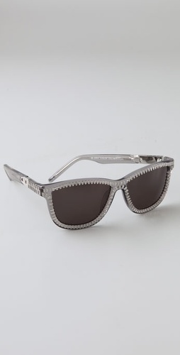 Alexander Wang Zipper Frame Sunglasses