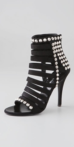 Balmain Giuseppe Zanotti for Balmain Stud Strappy Booties
