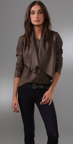 Bb Dakota Cartersville Leather Jacket