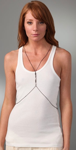 Bliss Lau Art Deco Tuxedo Body Chain