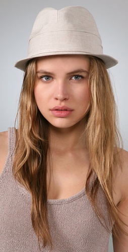 Bop Basics Linen Fedora