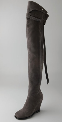 Camilla Skovgaard Over the Knee Wedge Boots