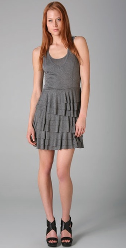 C&C California Ruffle Tank Dress