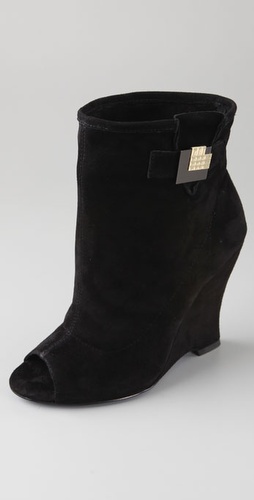 Charlie My Love Willy Open Toe Suede Boot