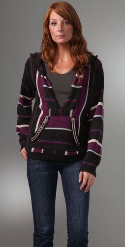 Charlotte Ronson Cocoon Hoodie