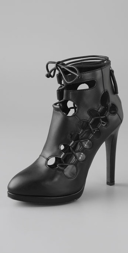 Christopher Kane Giuseppe Zanotti for Christopher Kane Laced Booties