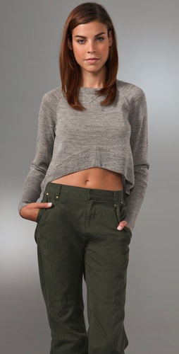 Dolce Vita Baby Alpaca Cropped Sweater
