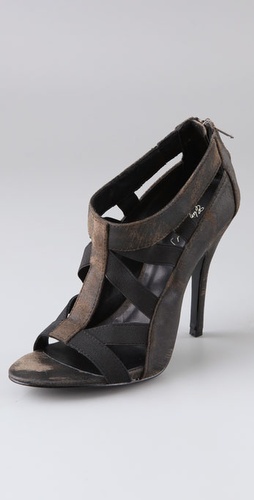 Elizabeth And James Sky Suede Booties Wit