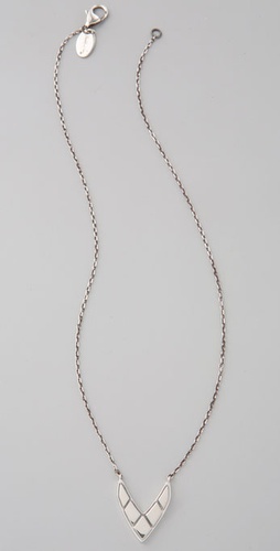 Elizabeth And James Chevron Pendant Neckl
