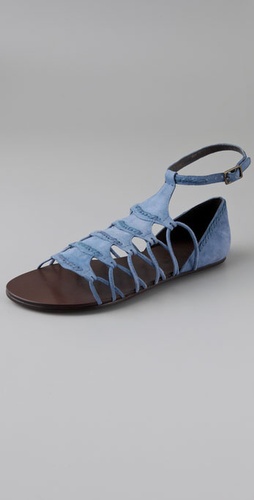 Elizabeth And James Stint Suede Sandals