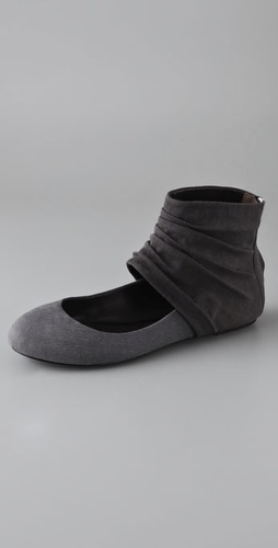 Elizabeth and James Ruby Draped Cuff Flats