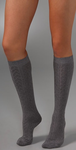Falke Striggings Cable Knit Knee High Socks