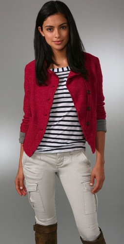 Free People Sergeant's Short Jacket