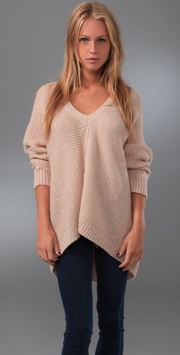 Free People Barely Brush Pullover Sweater