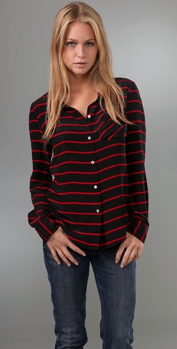 Gemma Stripe Blouse