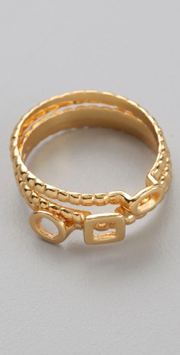 Gorjana Tress Stackable Rings