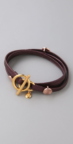 Gorjana Graham Three Charm Bracelet
