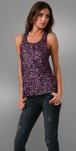 Gryphon Metal Sequin Tank