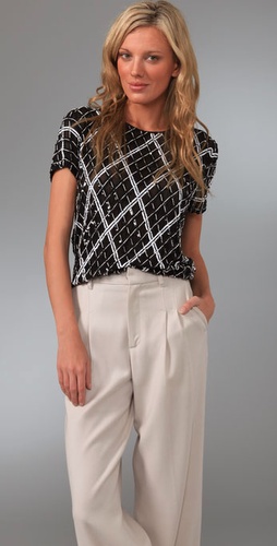 Gryphon Plaid Blouse
