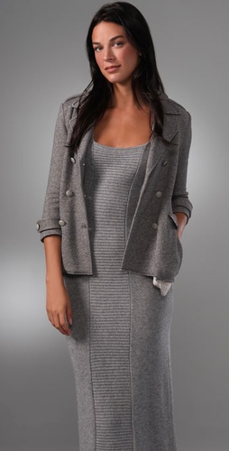 Gryphon Shrunken Pea Coat