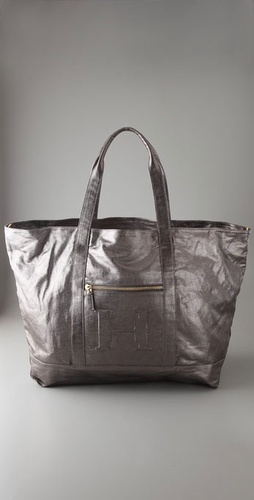 Halston Heritage Metallic Weekender Tote