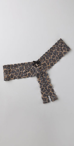 Hanky Panky After Midnight Leopard Open Thong