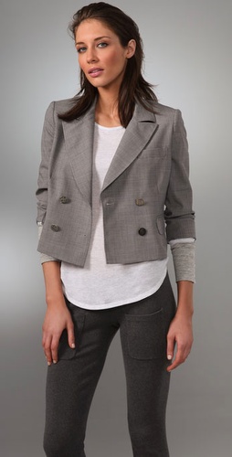 Haute Hippie Double Breasted Blazer
